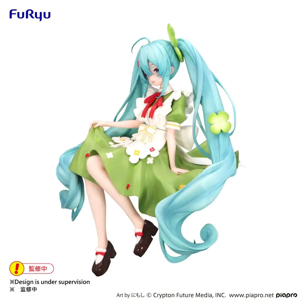 Hatsune Miku Noodle Stopper PVC soška Flower Fairy Clover 15 cm fotografii produktu