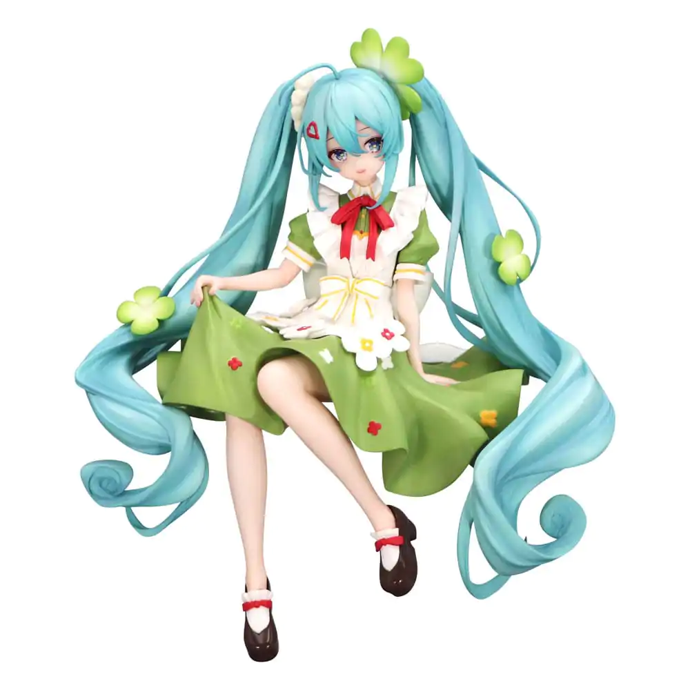 Hatsune Miku Noodle Stopper PVC soška Flower Fairy Clover 15 cm fotografii produktu