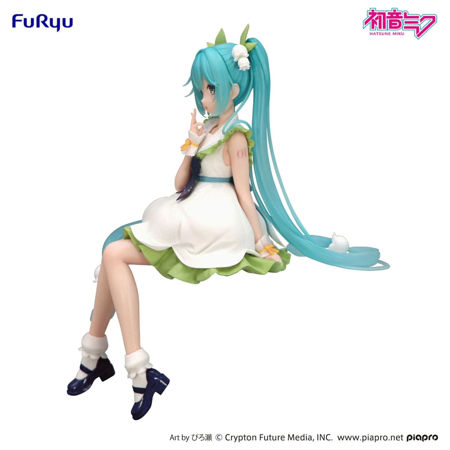 Hatsune Miku Noodle Stopper PVC Socha Flower Fairy Lily of the Valley 14 cm fotografii produktu