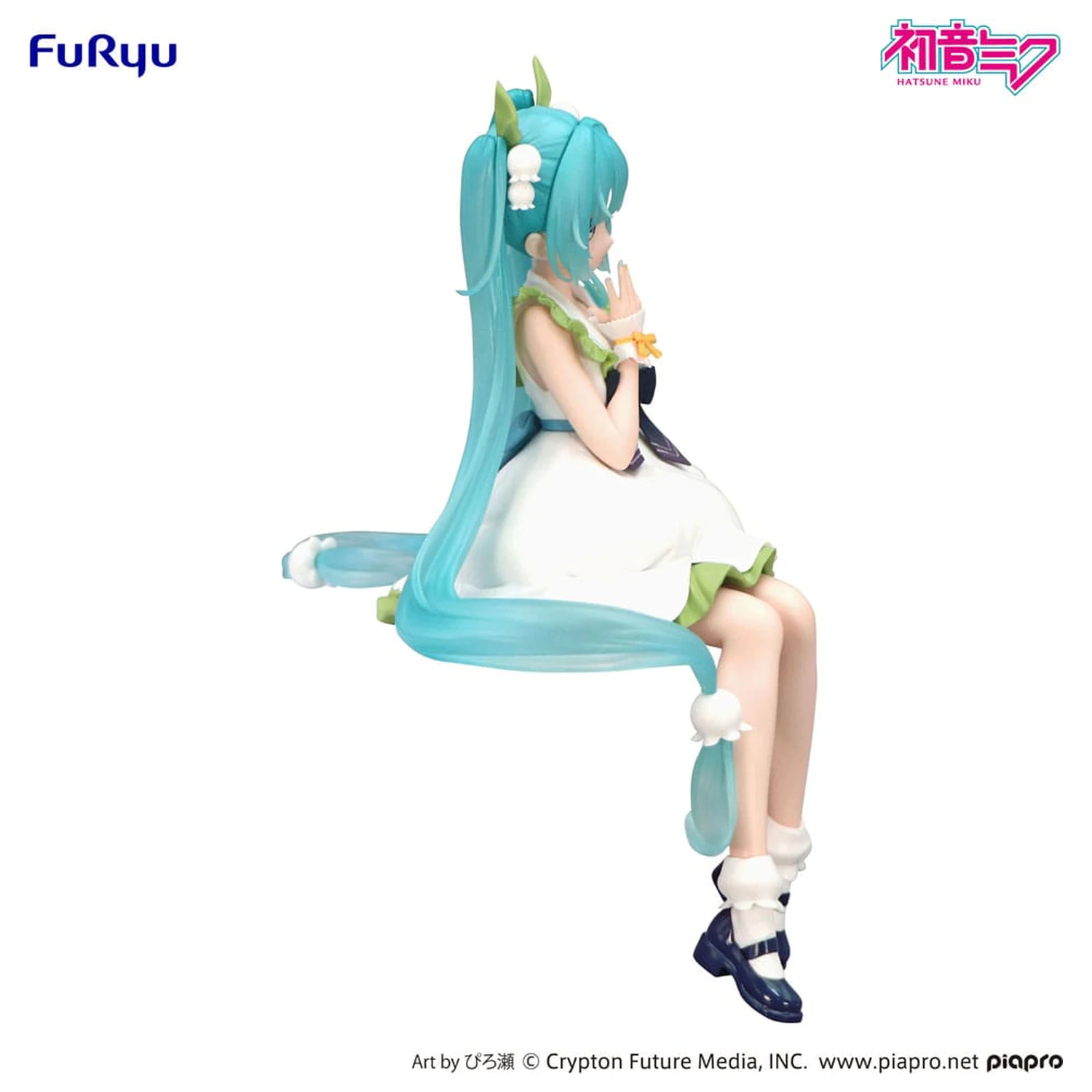 Hatsune Miku Noodle Stopper PVC Socha Flower Fairy Lily of the Valley 14 cm fotografii produktu