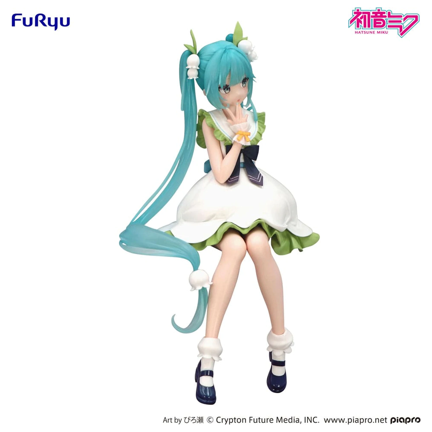 Hatsune Miku Noodle Stopper PVC Socha Flower Fairy Lily of the Valley 14 cm fotografii produktu