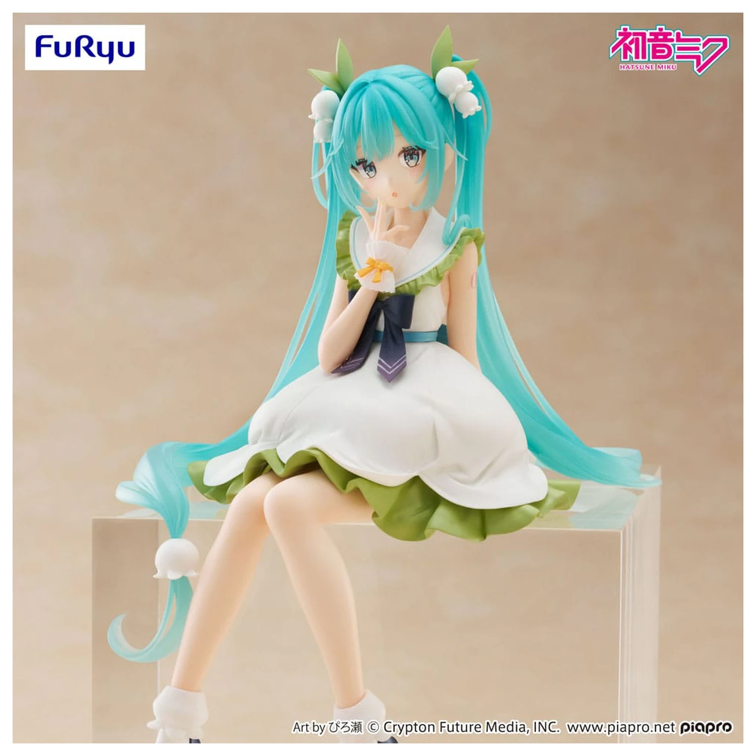 Hatsune Miku Noodle Stopper PVC Socha Flower Fairy Lily of the Valley 14 cm fotografii produktu
