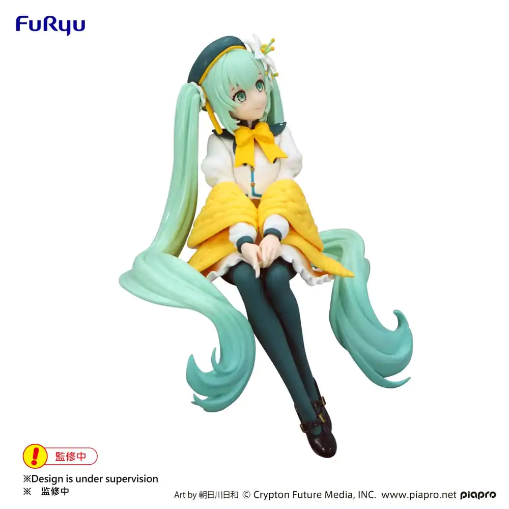 Hatsune Miku Noodle Stopper PVC Socha Flower Fairy Lily White Ver. 14 cm fotografii produktu