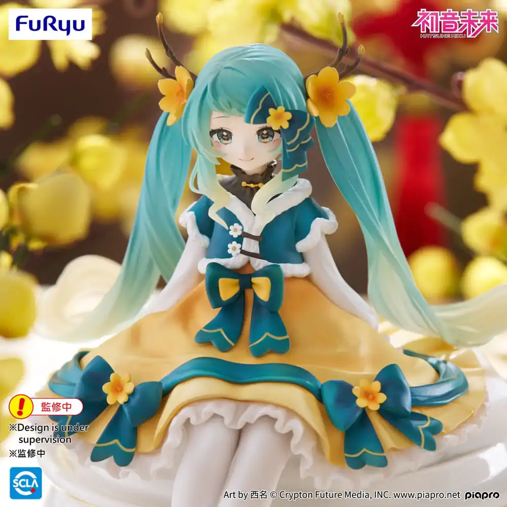 Hatsune Miku Noodle Stopper PVC Soška Hatsune Miku 2025 Chinese New Year Ver. 14 cm fotografii produktu