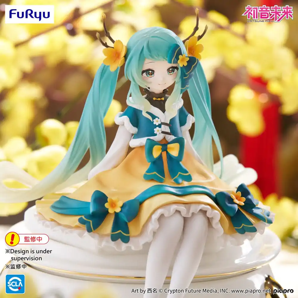 Hatsune Miku Noodle Stopper PVC Soška Hatsune Miku 2025 Chinese New Year Ver. 14 cm fotografii produktu