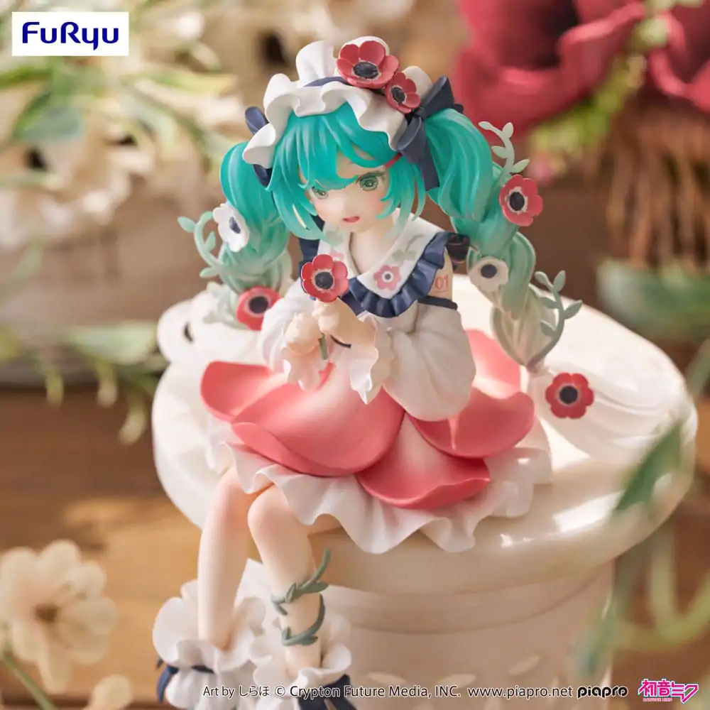 Hatsune Miku Noodle Stopper PVC Soška Hatsune Miku Flower Fairy Anemone 14 cm fotografii produktu