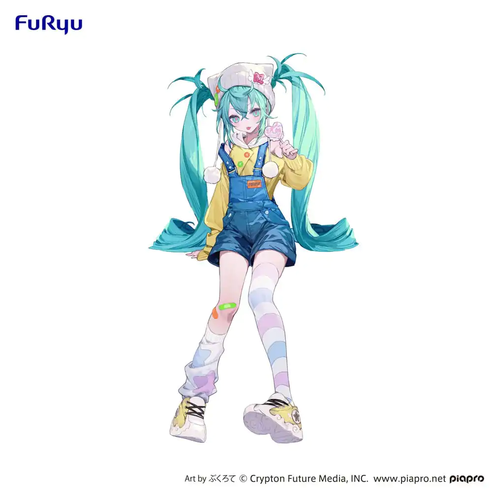 Hatsune Miku Noodle Stopper PVC Soška Hatsune Miku Lollipop 15 cm fotografii produktu