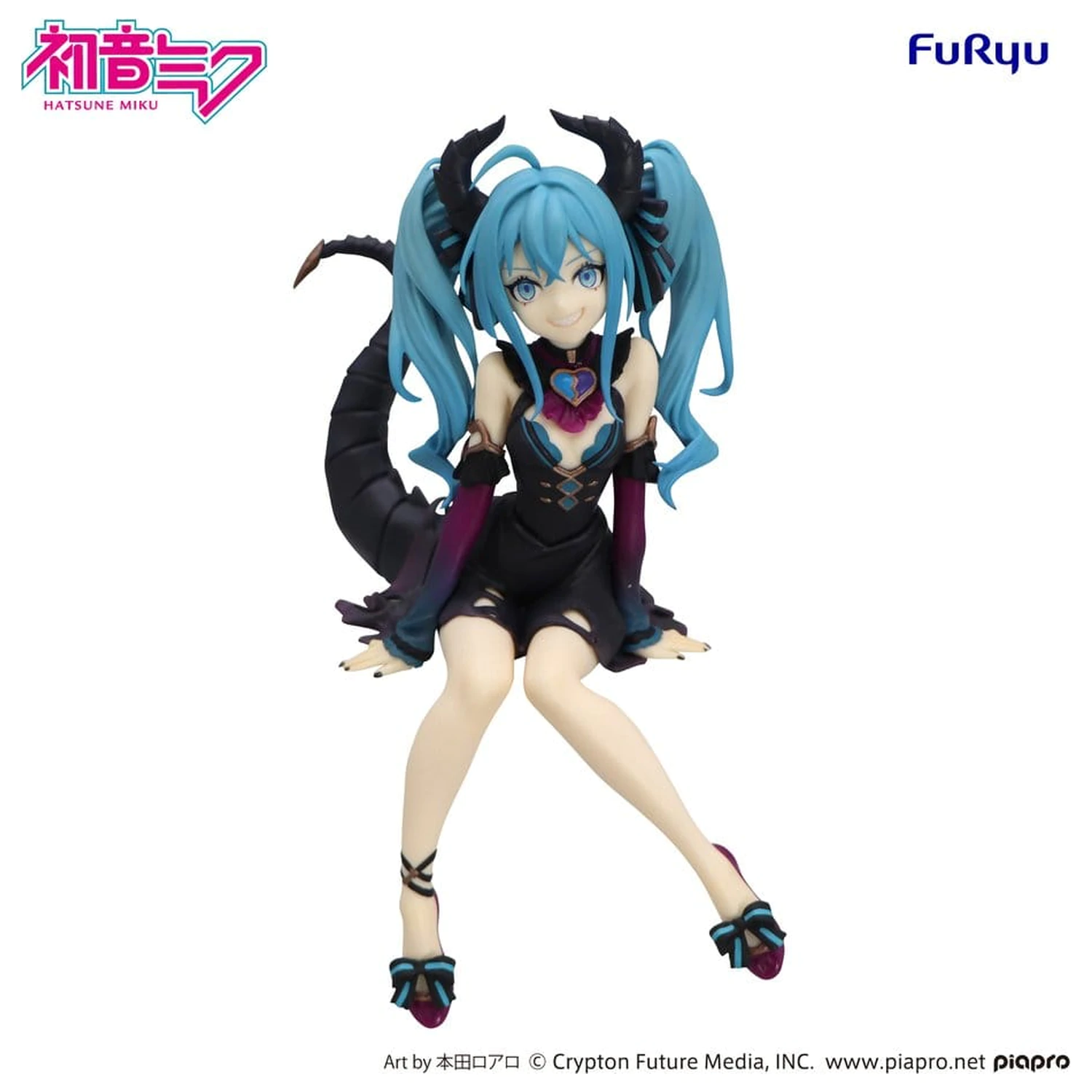 Hatsune Miku Noodle Stopper PVC figurka Hatsune Miku Villain Ver. 16 cm fotografii produktu