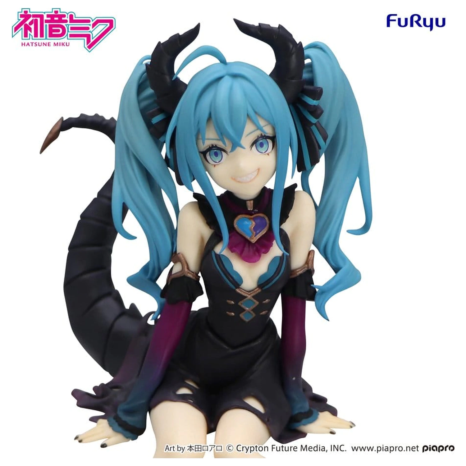 Hatsune Miku Noodle Stopper PVC figurka Hatsune Miku Villain Ver. 16 cm fotografii produktu