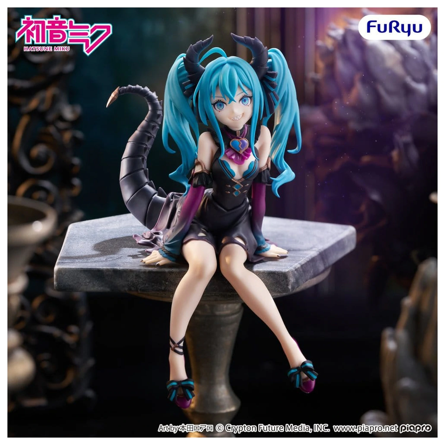 Hatsune Miku Noodle Stopper PVC figurka Hatsune Miku Villain Ver. 16 cm fotografii produktu