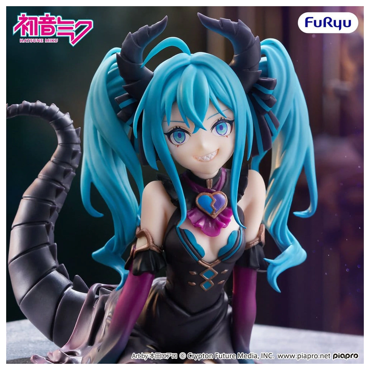 Hatsune Miku Noodle Stopper PVC figurka Hatsune Miku Villain Ver. 16 cm fotografii produktu