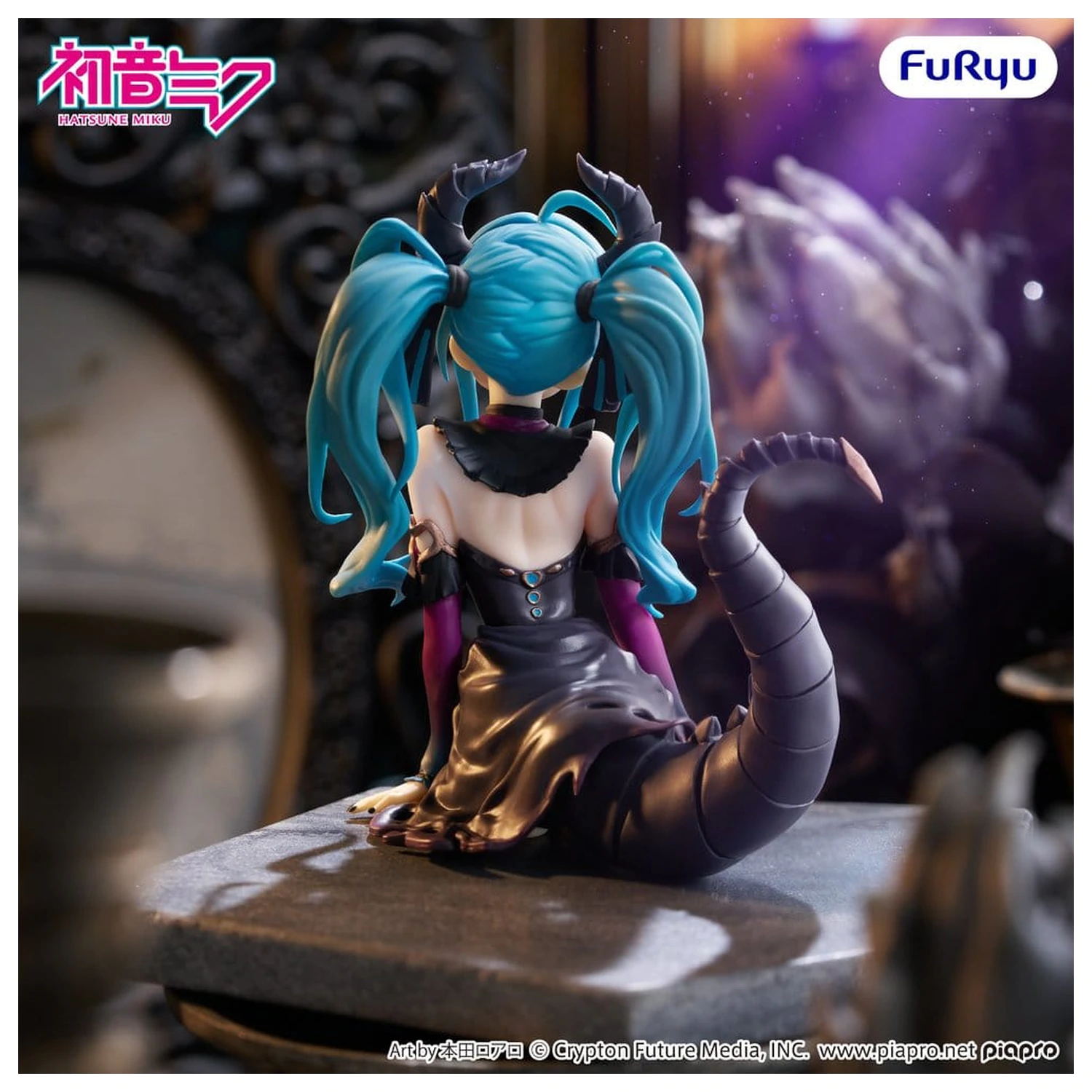 Hatsune Miku Noodle Stopper PVC figurka Hatsune Miku Villain Ver. 16 cm fotografii produktu