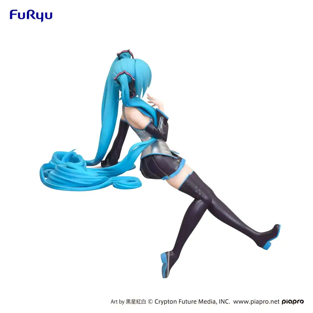 Hatsune Miku Noodle Stopper PVC Soška Kuroboshi Kouhaku Ver. (re-run) 14 cm fotografii produktu