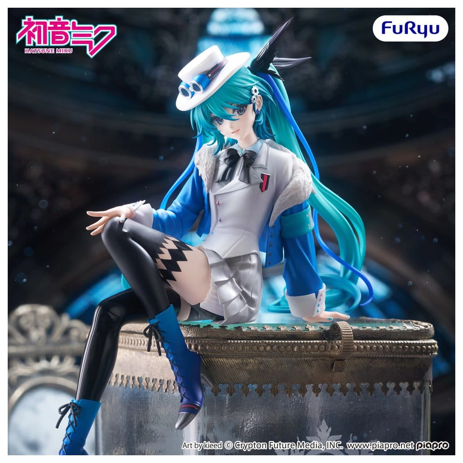 Hatsune Miku Noodle Stopper PVC figurka Miku with you 2025 Ver. 15 cm fotografii produktu
