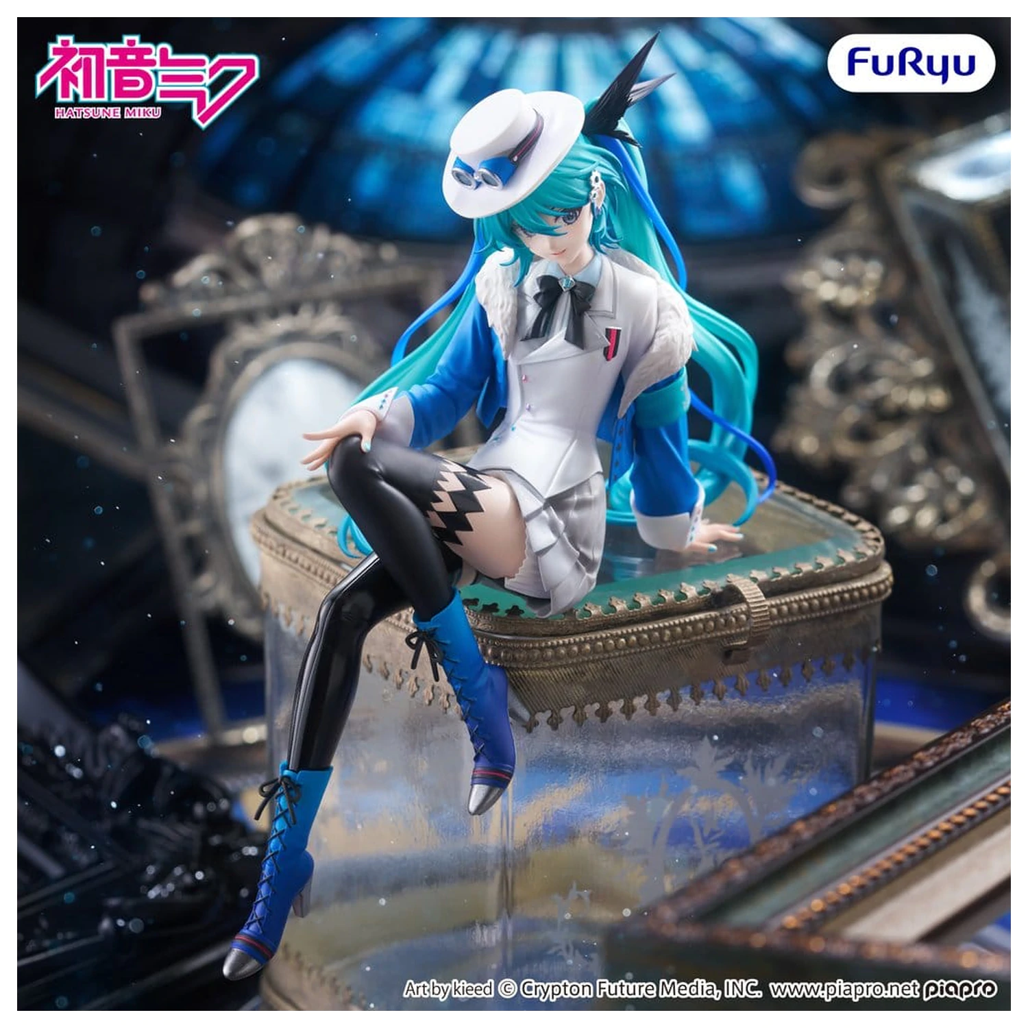 Hatsune Miku Noodle Stopper PVC figurka Miku with you 2025 Ver. 15 cm fotografii produktu