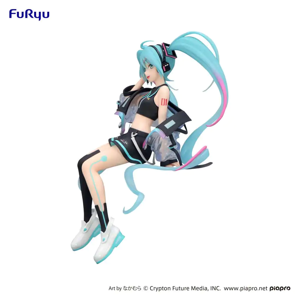 Hatsune Miku Noodle Stopper PVC Socha Neon Cyber 16 cm fotografii produktu