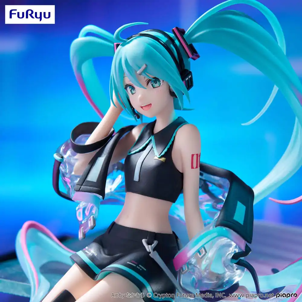 Hatsune Miku Noodle Stopper PVC Socha Neon Cyber 16 cm fotografii produktu