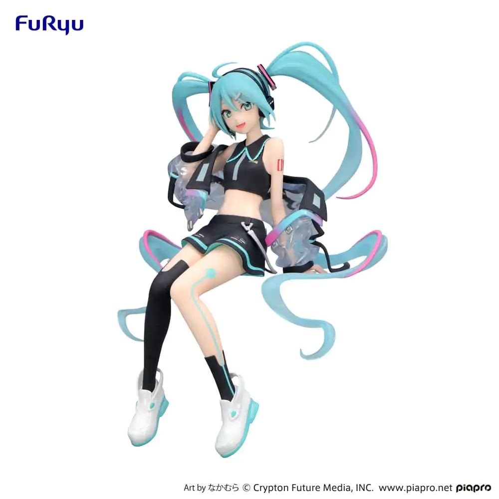 Hatsune Miku Noodle Stopper PVC Socha Neon Cyber 16 cm fotografii produktu