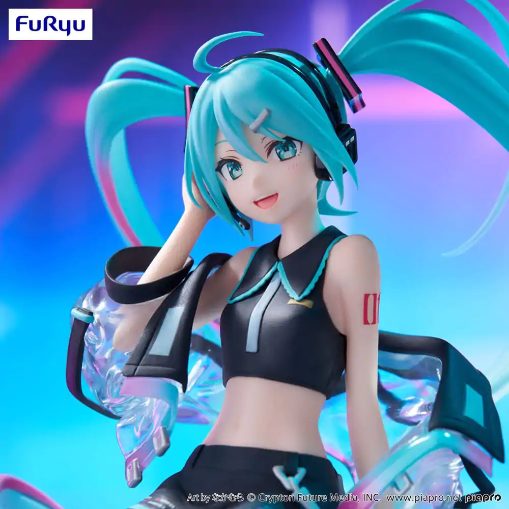 Hatsune Miku Noodle Stopper PVC Socha Neon Cyber 16 cm fotografii produktu