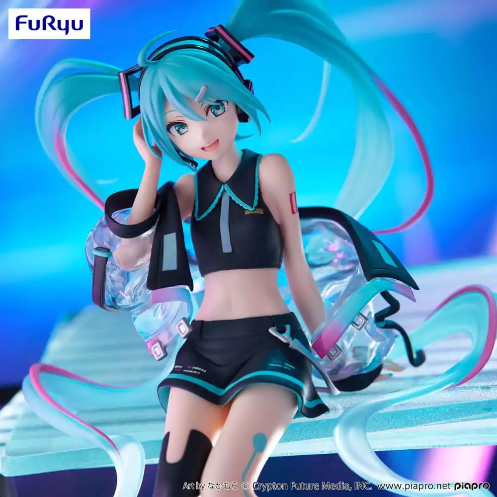 Hatsune Miku Noodle Stopper PVC Socha Neon Cyber 16 cm fotografii produktu