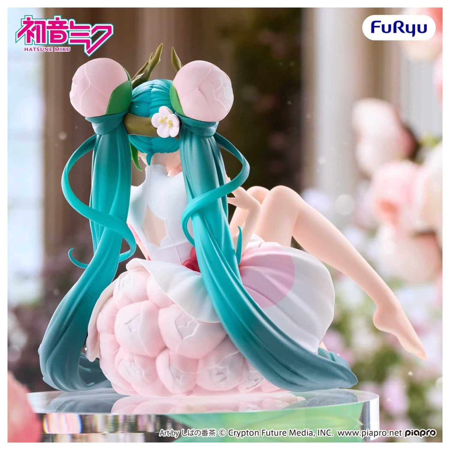 Hatsune Miku Noodle Stopper PVC figurka Květinová víla Bílá švestka 13 cm fotografii produktu