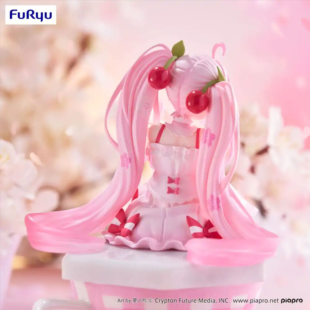 Hatsune Miku Noodle Stopper PVC Soška Sakura Miku 2025 14 cm fotografii produktu