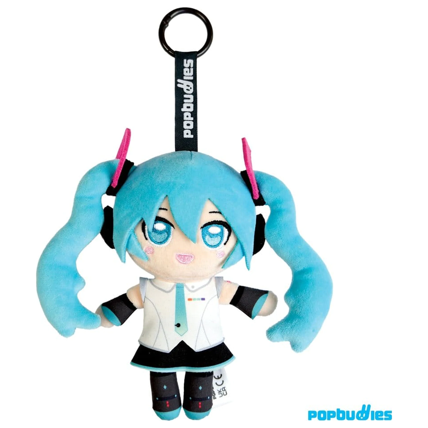 Hatsune Miku plyšová klíčenka V4X 15 cm fotografii produktu