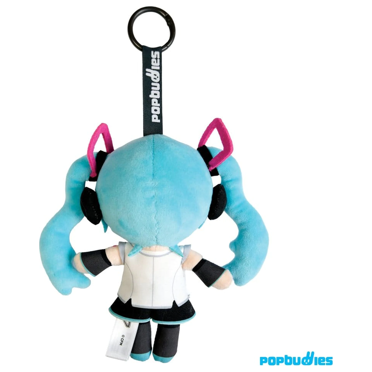 Hatsune Miku plyšová klíčenka V4X 15 cm fotografii produktu