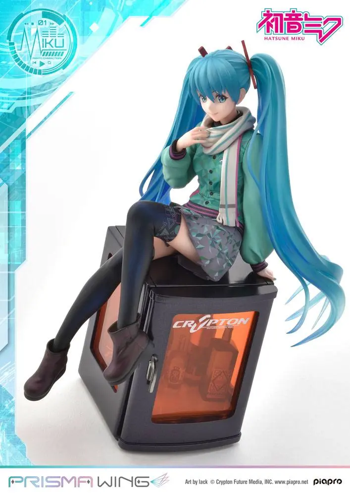 Hatsune Miku Prisma Wing PVC socha 1/7 Hatsune Miku (Art by lack) 19 cm fotografii produktu