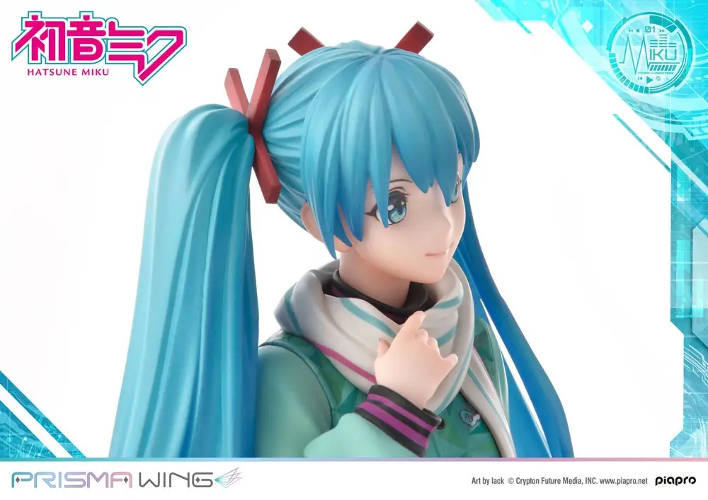 Hatsune Miku Prisma Wing PVC socha 1/7 Hatsune Miku (Art by lack) 19 cm fotografii produktu