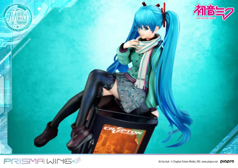 Hatsune Miku Prisma Wing PVC socha 1/7 Hatsune Miku (Art by lack) 19 cm fotografii produktu