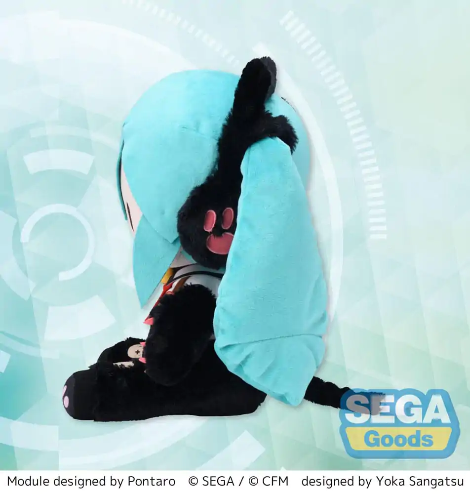 Hatsune Miku Project Diva Arcade Future Tone Fuwa Petit Plyšová figurka Hatsune Miku Kitty Cat LL 30 cm fotografii produktu