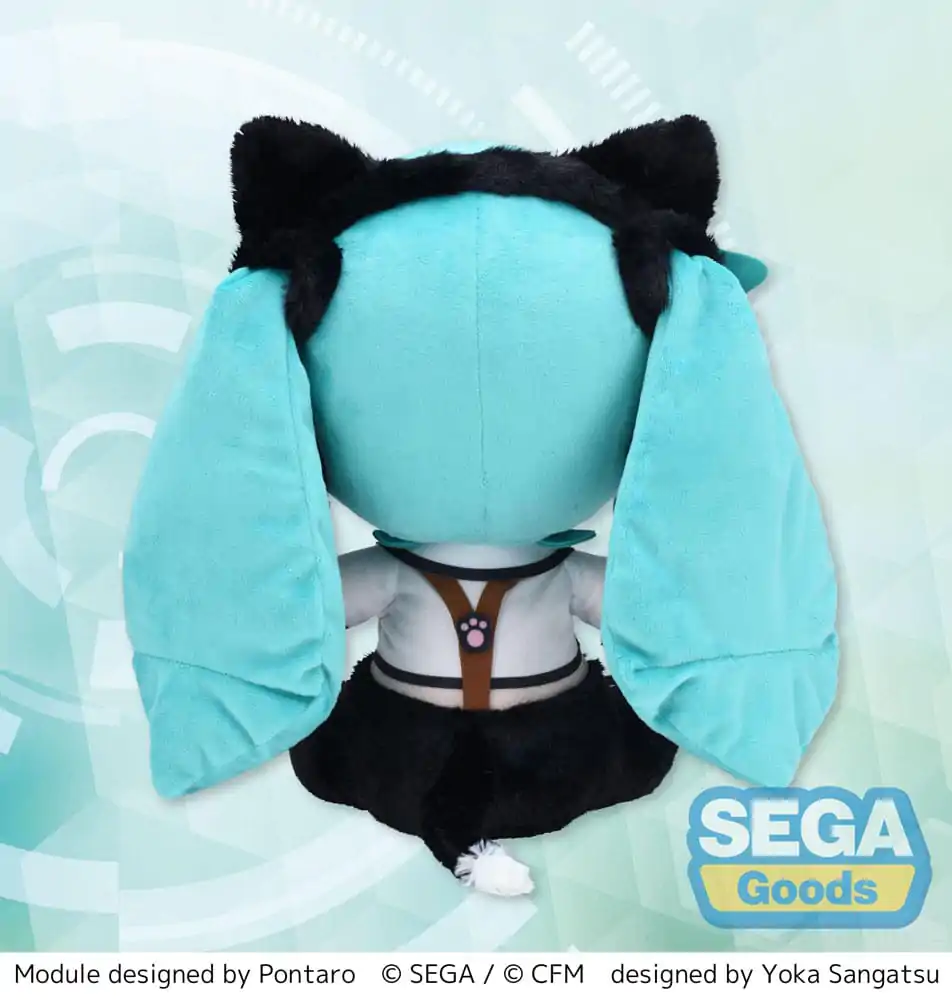 Hatsune Miku Project Diva Arcade Future Tone Fuwa Petit Plyšová figurka Hatsune Miku Kitty Cat LL 30 cm fotografii produktu