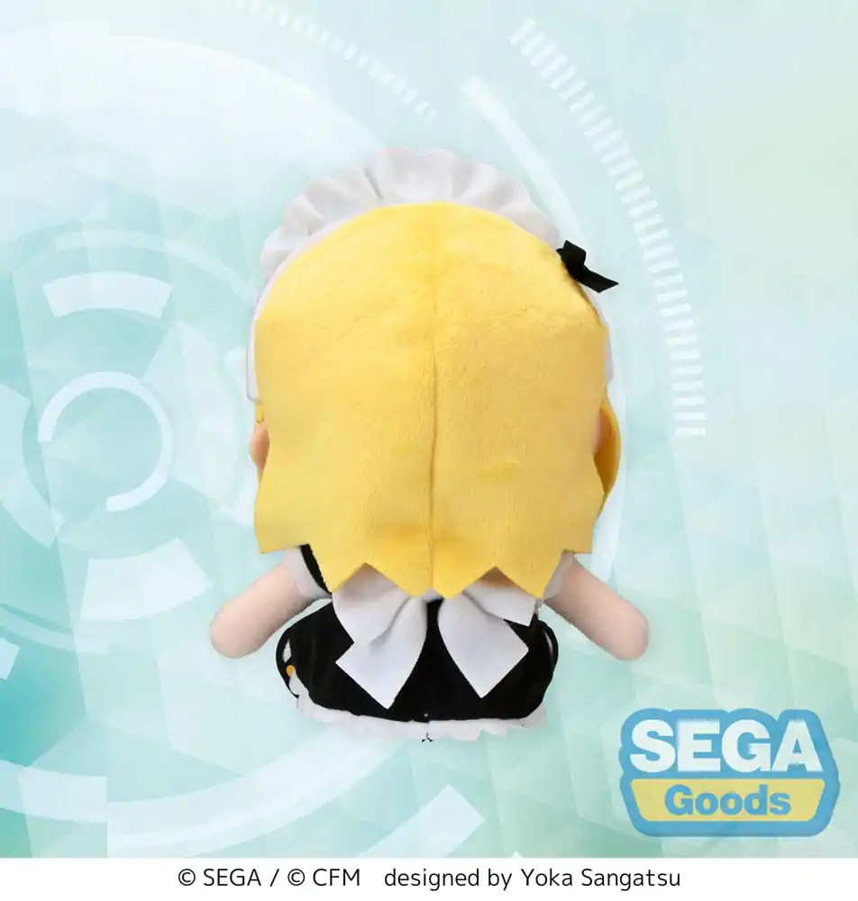 Hatsune Miku: Project DIVA Arcade Future Tone Fuwa Petit Plyšová figurka Kagamine Rin Maid Ver. (EX) 16 cm fotografii produktu