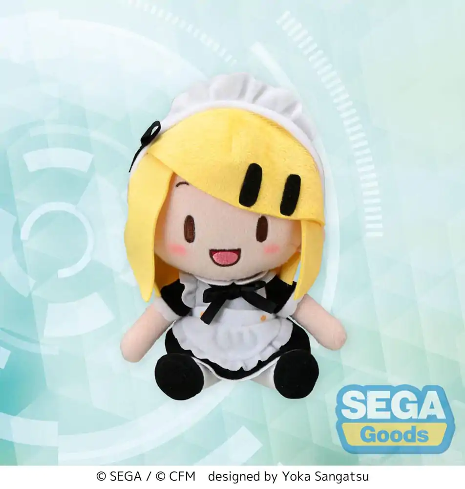 Hatsune Miku: Project DIVA Arcade Future Tone Fuwa Petit Plyšová figurka Kagamine Rin Maid Ver. (EX) 16 cm fotografii produktu