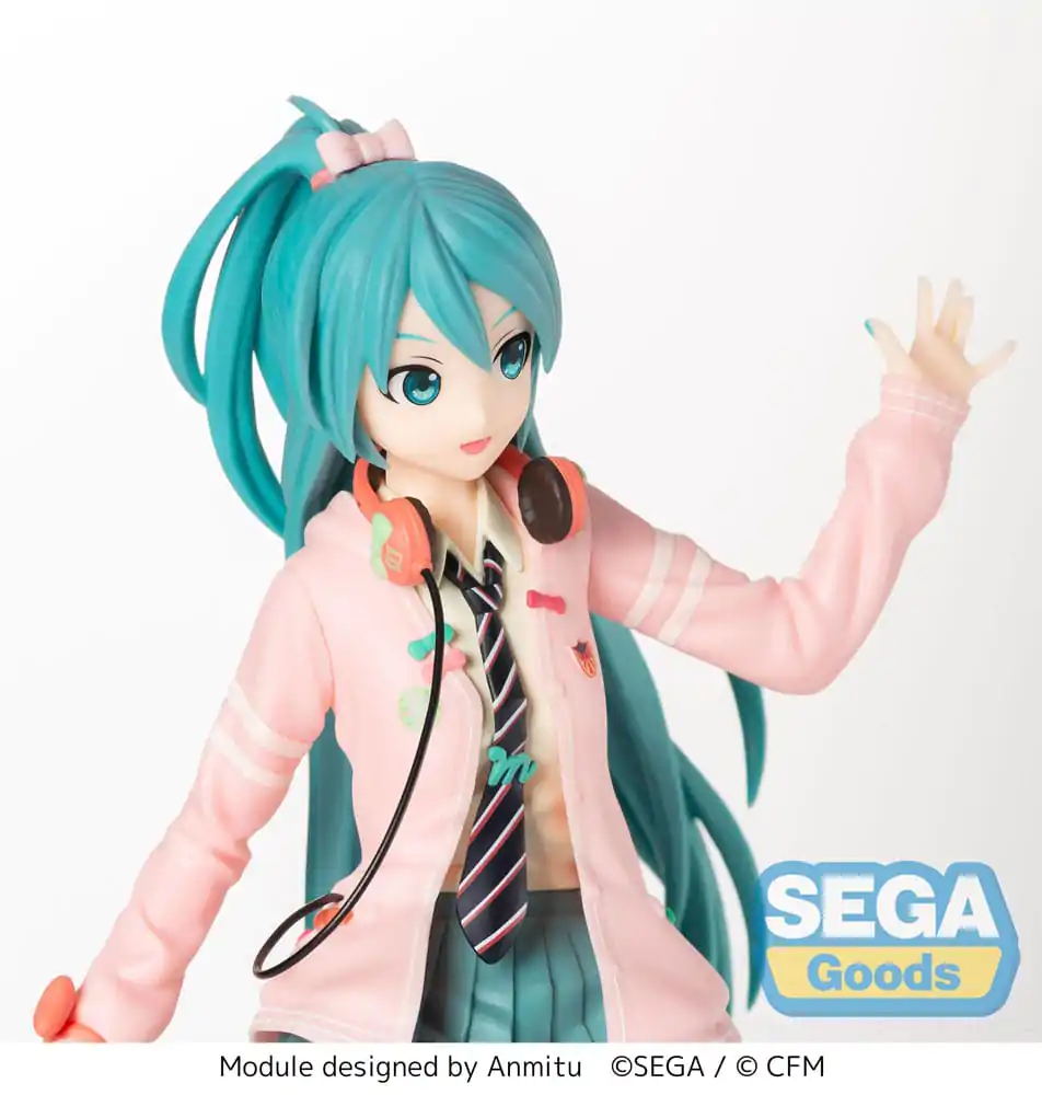 Hatsune Miku Project DIVA Arcade SPM PVC Soška Hatsune Miku Ribbon Girl 24 cm fotografii produktu