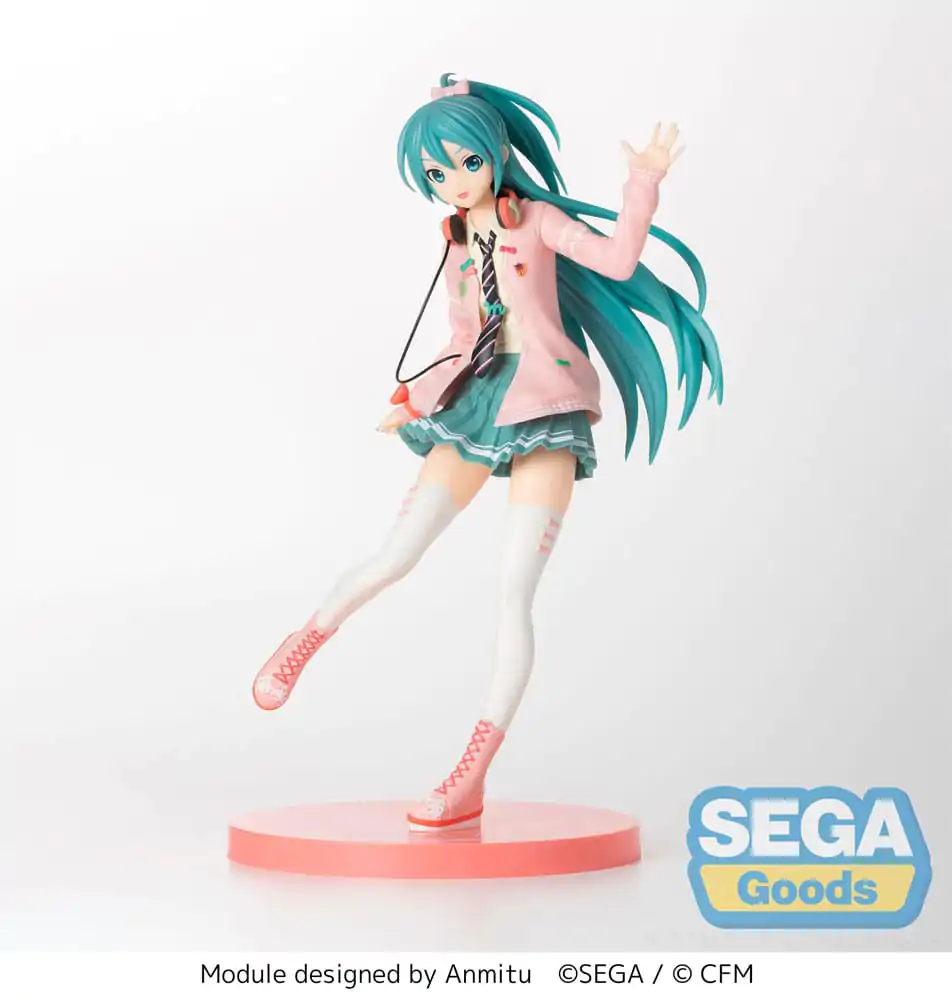 Hatsune Miku Project DIVA Arcade SPM PVC Soška Hatsune Miku Ribbon Girl 24 cm fotografii produktu