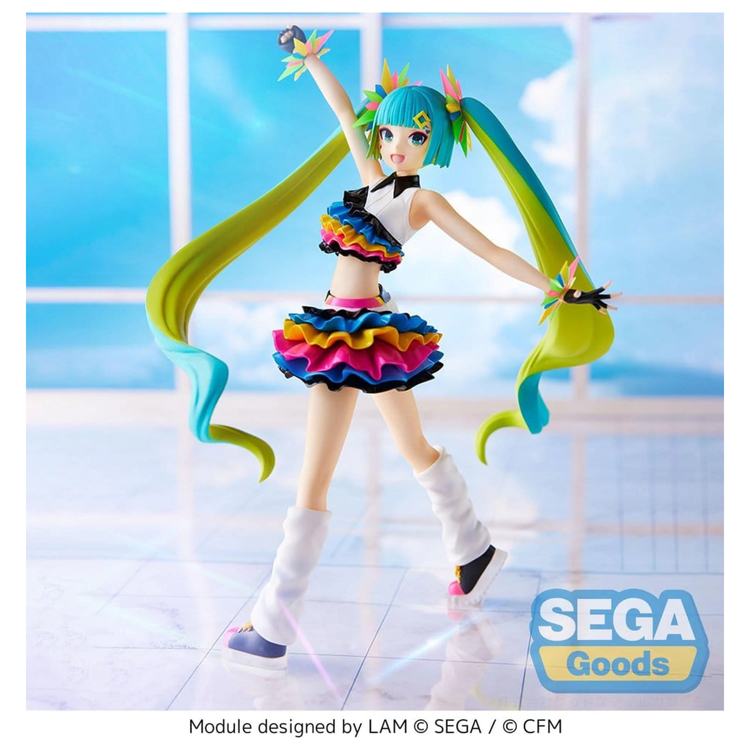 Hatsune Miku Project DIVA MEGA39's FIGURIZM PVC figurka Hatsune Miku - Catch the Wave 25 cm fotografii produktu