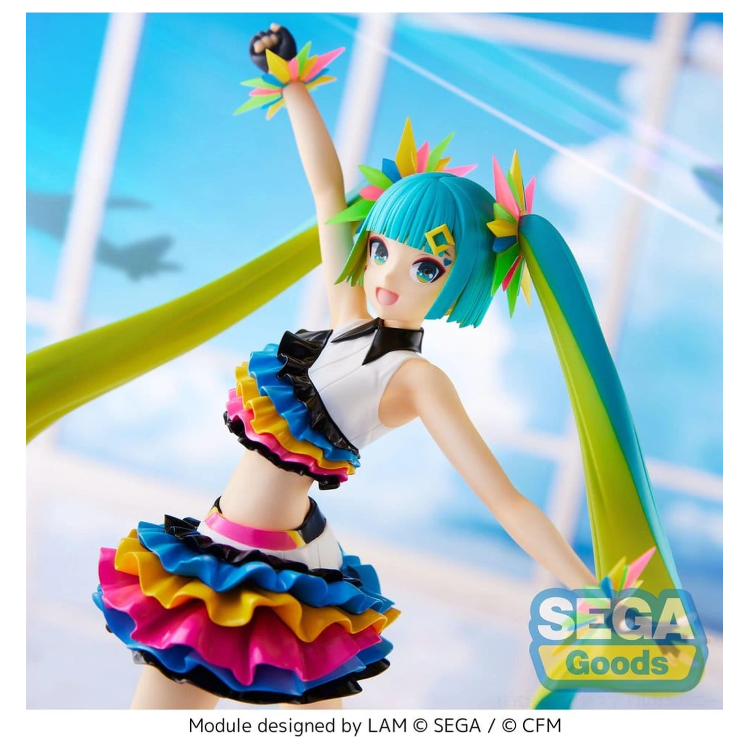 Hatsune Miku Project DIVA MEGA39's FIGURIZM PVC figurka Hatsune Miku - Catch the Wave 25 cm fotografii produktu