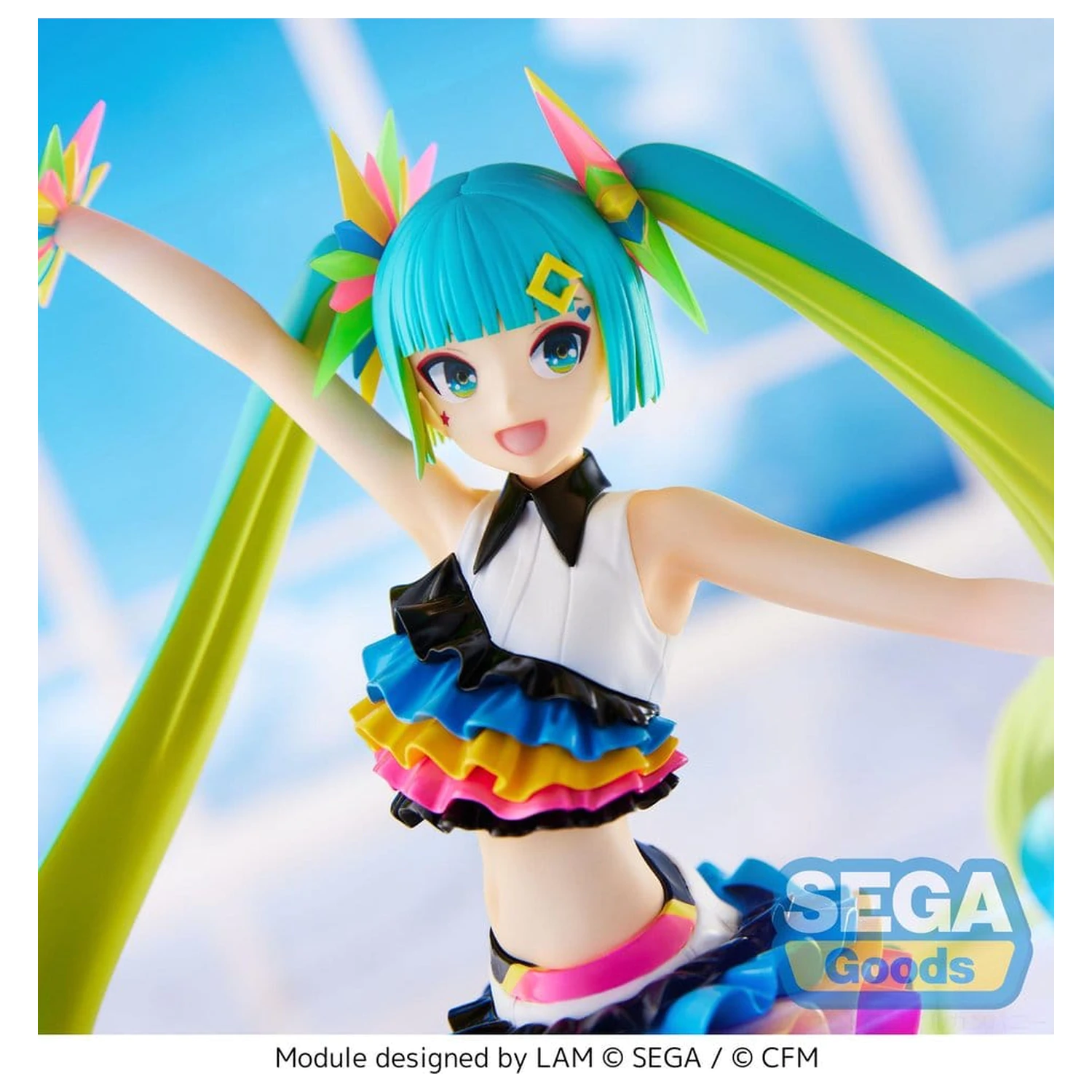 Hatsune Miku Project DIVA MEGA39's FIGURIZM PVC figurka Hatsune Miku - Catch the Wave 25 cm fotografii produktu