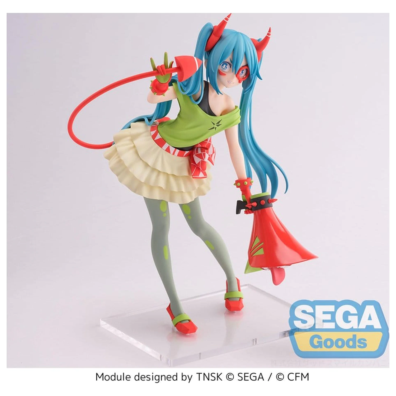 Hatsune Miku Project DIVA X FIGURIZMa PVC Figurka Hatsune Miku DE:MONSTAR T.R. 22 cm fotografii produktu