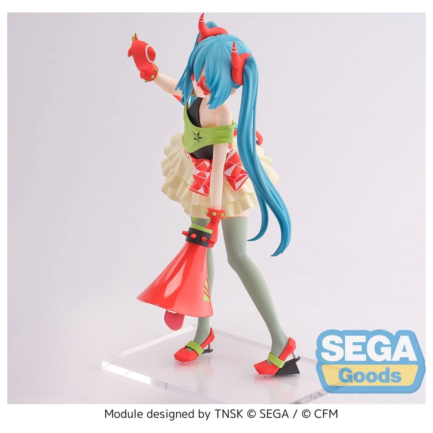 Hatsune Miku Project DIVA X FIGURIZMa PVC Figurka Hatsune Miku DE:MONSTAR T.R. 22 cm fotografii produktu