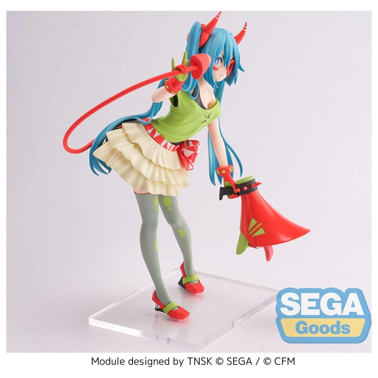 Hatsune Miku Project DIVA X FIGURIZMa PVC Figurka Hatsune Miku DE:MONSTAR T.R. 22 cm fotografii produktu