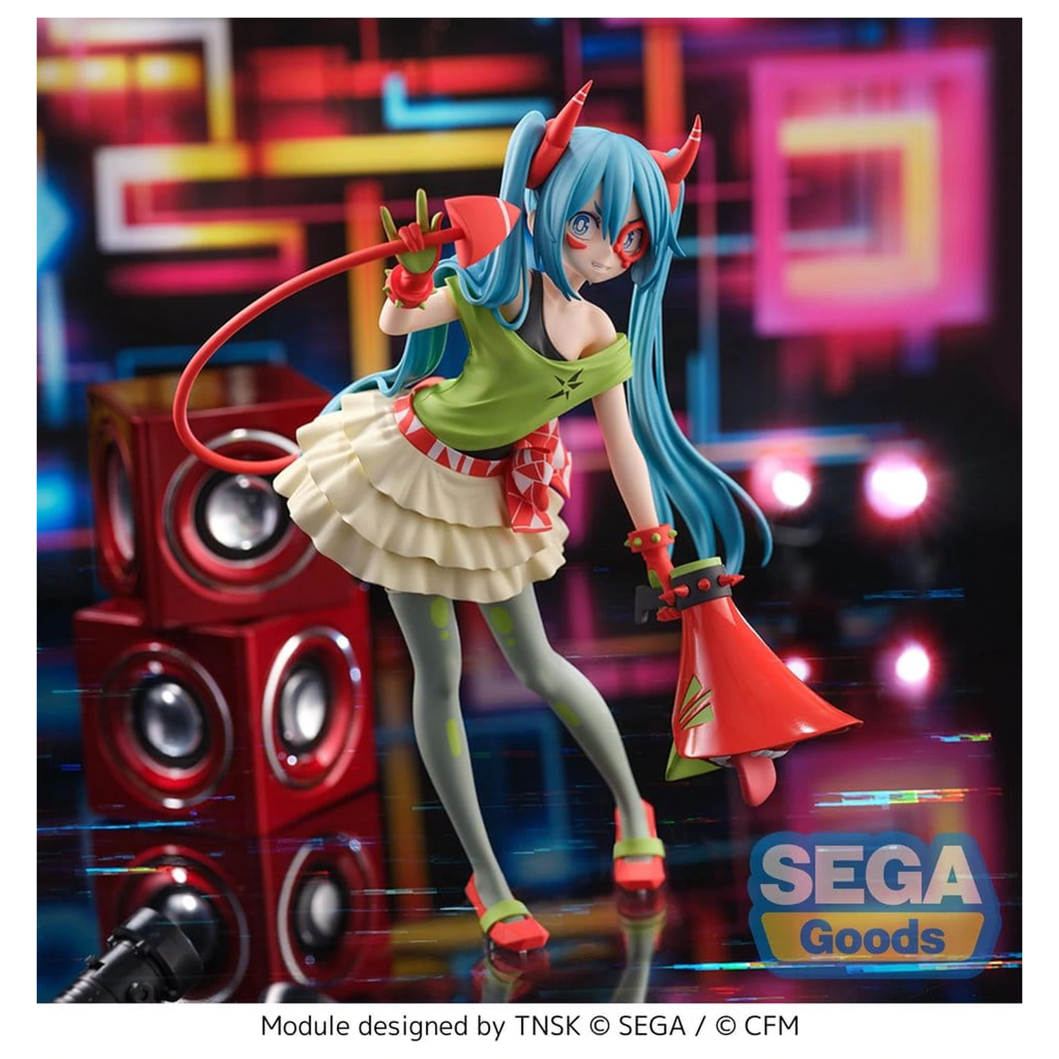 Hatsune Miku Project DIVA X FIGURIZMa PVC Figurka Hatsune Miku DE:MONSTAR T.R. 22 cm fotografii produktu