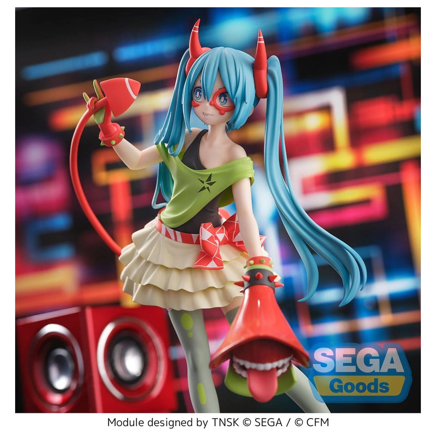 Hatsune Miku Project DIVA X FIGURIZMa PVC Figurka Hatsune Miku DE:MONSTAR T.R. 22 cm fotografii produktu