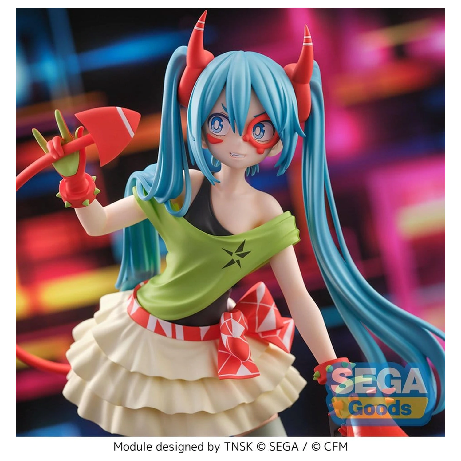 Hatsune Miku Project DIVA X FIGURIZMa PVC Figurka Hatsune Miku DE:MONSTAR T.R. 22 cm fotografii produktu