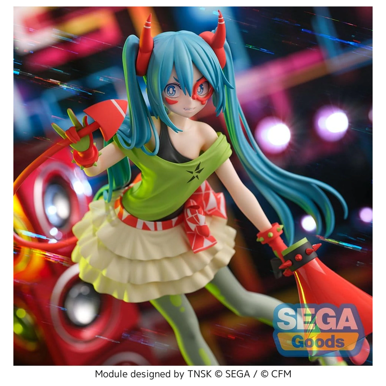 Hatsune Miku Project DIVA X FIGURIZMa PVC Figurka Hatsune Miku DE:MONSTAR T.R. 22 cm fotografii produktu