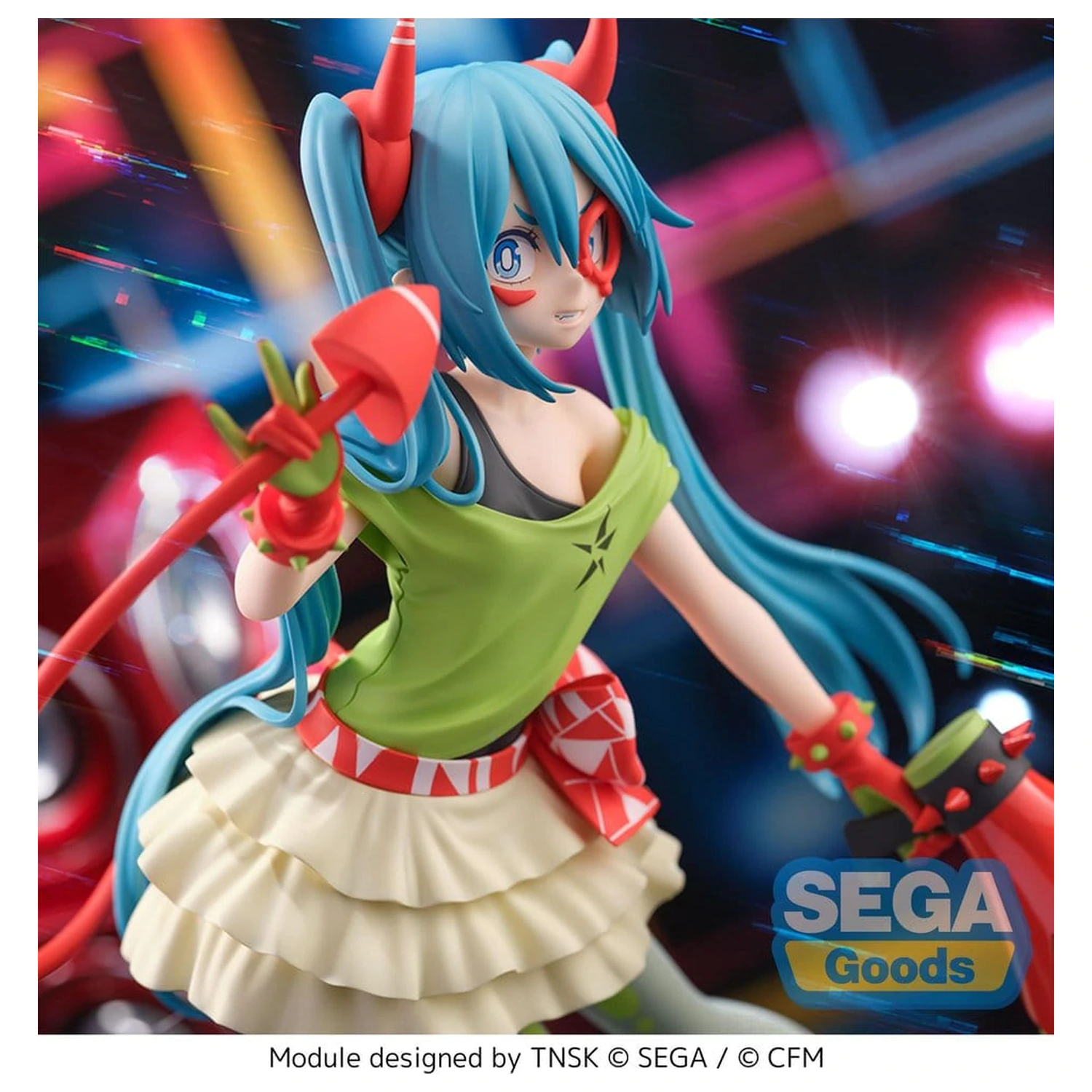 Hatsune Miku Project DIVA X FIGURIZMa PVC Figurka Hatsune Miku DE:MONSTAR T.R. 22 cm fotografii produktu