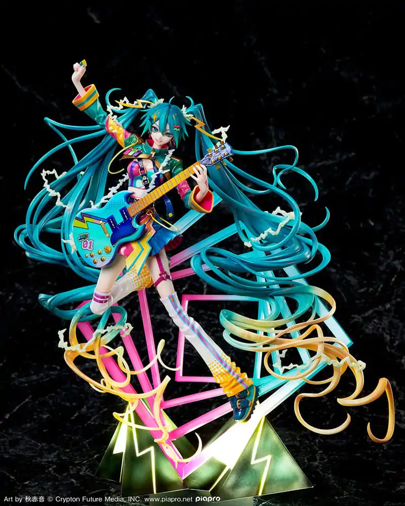 Hatsune Miku PVC Socha 1/7 Japan Tour 2023 Thunderbolt 32 cm fotografii produktu