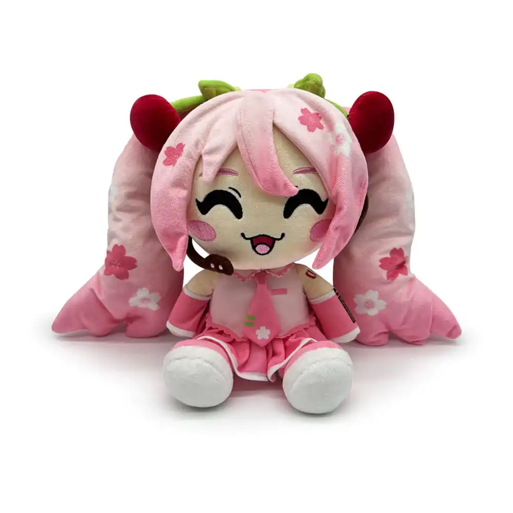 Hatsune Miku Plyšová figurka Sakura Miku 22 cm fotografii produktu